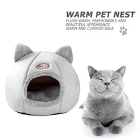 HKM-2116925 Large Fully Enclosed Winter Nest for Cats - Warm and Cold Proof Sofa Design