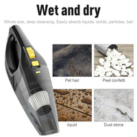 HKM-211731 Cordless Handheld Wet and Dry Vacuum Cleaner for Cars