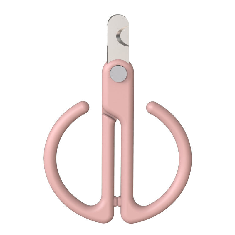 HKM-2117437 Stainless Steel Pet Nail Clipper with Comfortable Grip Handle