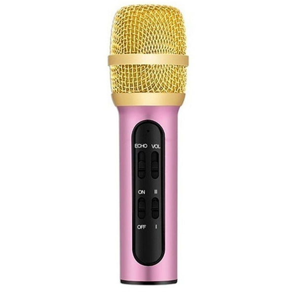 HKM-211923 Condenser Sound Card Microphone for Home, Recording, and Stage Use - Wireless, Heart-Shaped Pickup, Multiple Colors Available