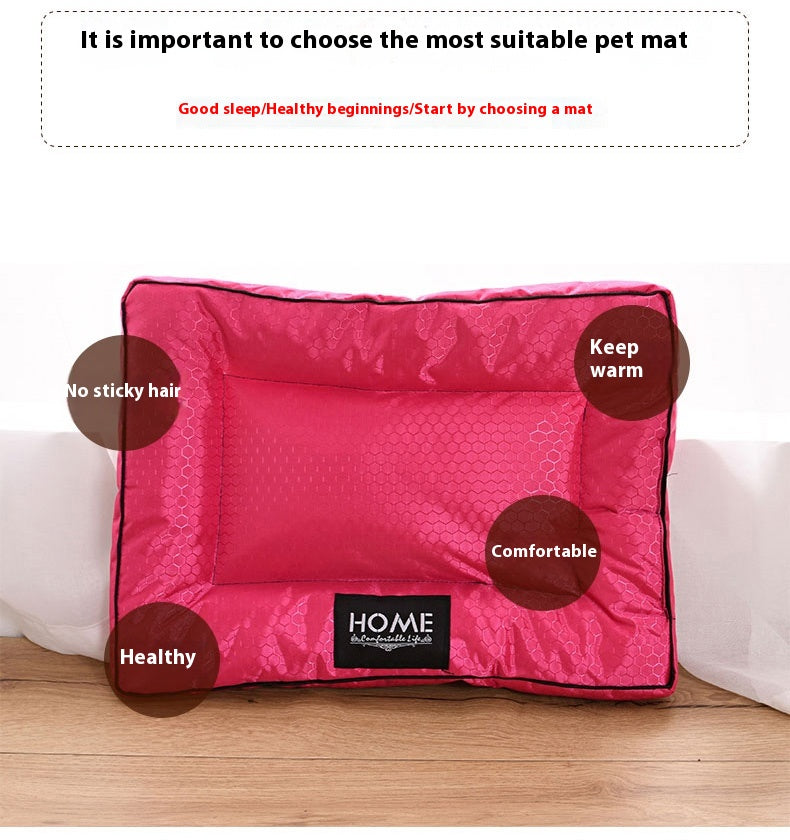 HKM-2119485 Durable Oxford Cloth Kennel Pad for Dogs – Extra Thick, Multiple Sizes Available
