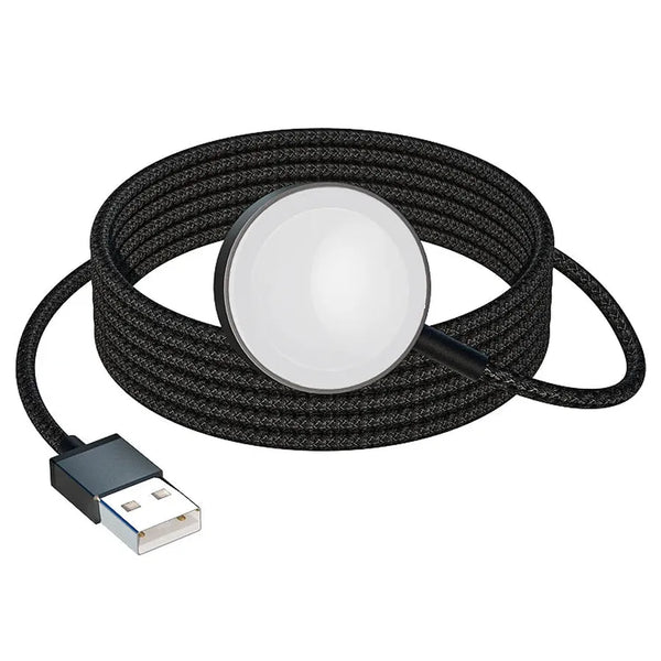 HKM-212115 Magnetic Wireless Charger for Apple Watch Series 2-8, Qi Compatible Smartwatch Charger