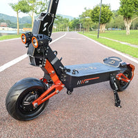 HKM-212243 5000W Dual Motor Electric Scooter, 12-Inch Tires, 60-120km Range, 60-70km/h Speed