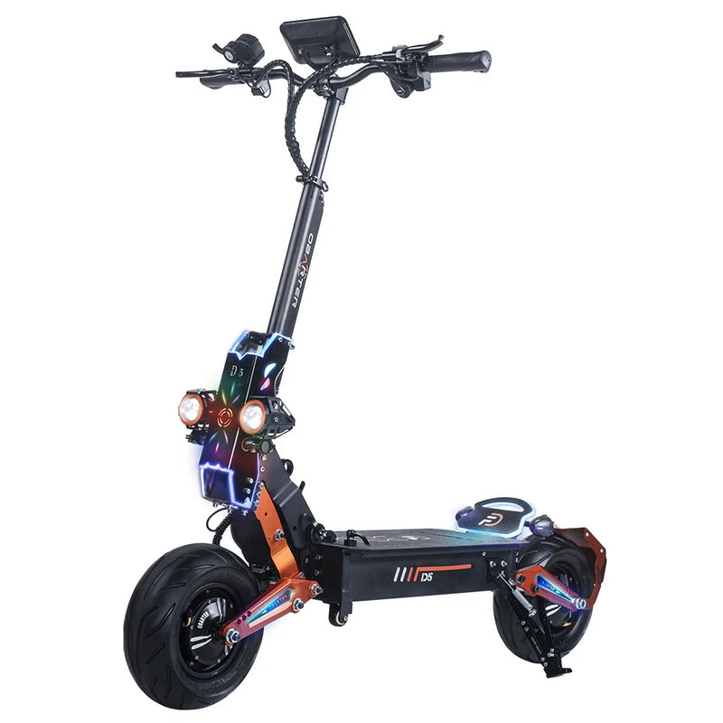 HKM-212243 5000W Dual Motor Electric Scooter, 12-Inch Tires, 60-120km Range, 60-70km/h Speed