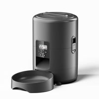 HKM-2123197 2L WiFi Pet Feeder for Dogs and Cats with Timer - White and Black Options