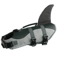 HKM-2123581 Pet Life Jacket for Dogs - Shark and Mermaid Summer Swimming Vest, Lightweight and Quick-Drying Safety Suit