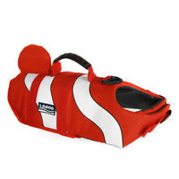 HKM-2123581 Pet Life Jacket for Dogs - Shark and Mermaid Summer Swimming Vest, Lightweight and Quick-Drying Safety Suit