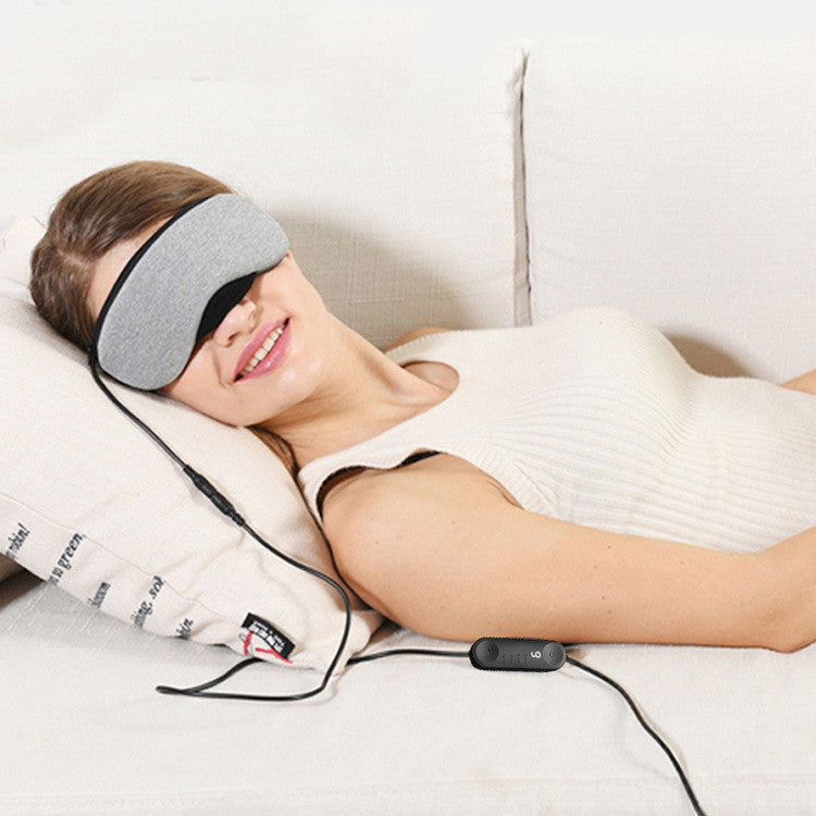 HKM-212371 USB Heating Eye Mask with Flannel Cover, Earplugs, and Relaxation Spray Bottle