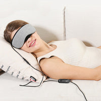 HKM-212371 USB Heating Eye Mask with Flannel Cover, Earplugs, and Relaxation Spray Bottle