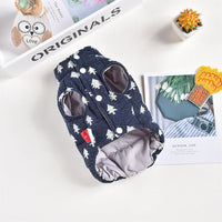 HKM-2127549 Cute Double-Sided Lantern Shape Pet Vest for Dogs in Blue and Green