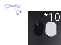 HKM-212755 Electrotherapy Electrode Cables for Massage & Relaxation - 2 or 4 Button Options Available