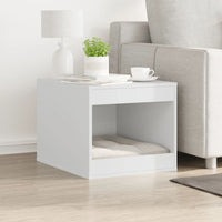 HKM-2128445 Cozy Cat Litter Box in Sonoma Oak Finish with Hidden Design, Engineered Wood, 47x59x42 cm