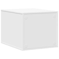 HKM-2128445 Cozy Cat Litter Box in Sonoma Oak Finish with Hidden Design, Engineered Wood, 47x59x42 cm