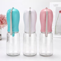 HKM-2131005 Portable Outdoor Pet Water Cup - Available in White, Blue, Pink (350ml & 550ml)