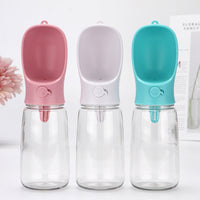 HKM-2131005 Portable Outdoor Pet Water Cup - Available in White, Blue, Pink (350ml & 550ml)