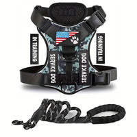 HKM-2132541 Durable Nylon Dog Leash with Chest Strap in Multiple Colors