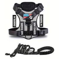 HKM-2132541 Durable Nylon Dog Leash with Chest Strap in Multiple Colors