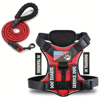 HKM-2132541 Durable Nylon Dog Leash with Chest Strap in Multiple Colors