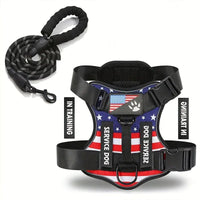 HKM-2132541 Durable Nylon Dog Leash with Chest Strap in Multiple Colors