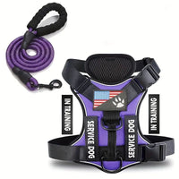 HKM-2132541 Durable Nylon Dog Leash with Chest Strap in Multiple Colors