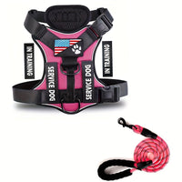 HKM-2132541 Durable Nylon Dog Leash with Chest Strap in Multiple Colors