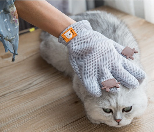 HKM-2132797 Upgraded Pet Hair Removal Brush with Silicone and Composite Mesh for Cats and Dogs
