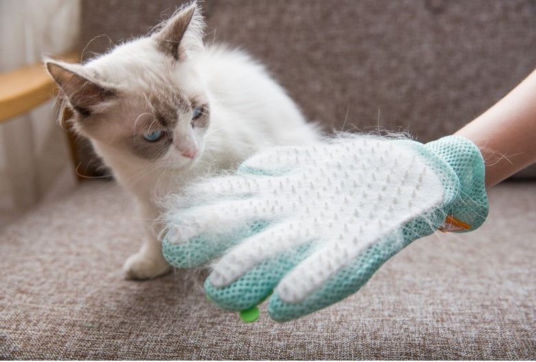 HKM-2132797 Upgraded Pet Hair Removal Brush with Silicone and Composite Mesh for Cats and Dogs