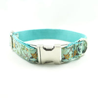 HKM-2132925 Water Clear Flower Dog Collar in Multiple Sizes for Small to Large Dogs
