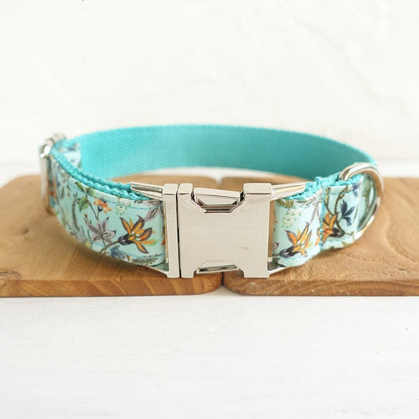 HKM-2132925 Water Clear Flower Dog Collar in Multiple Sizes for Small to Large Dogs