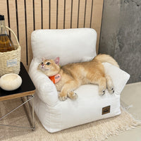 HKM-2134973 Cozy Removable and Washable Small Pet Sofa Bed for Cats and Dogs - Available in Multiple Colors