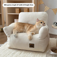 HKM-2134973 Cozy Removable and Washable Small Pet Sofa Bed for Cats and Dogs - Available in Multiple Colors