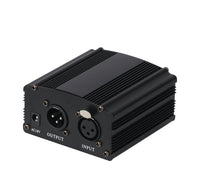 HKM-213587 48V Phantom Power Supply for Large-Diaphragm Condenser Microphones with Noise Reduction Features