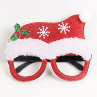 HKM-213651 Dance Party Christmas Decoration Glasses - Fun Plastic Eyewear Prop