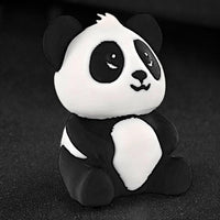 HKM-213843 Charming Panda Figurine with Traditional Chinese Design for Home Decor and Gift Giving