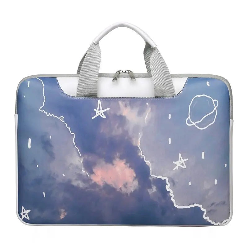 HKM-213907 Stylish Waterproof Oxford Laptop Bag for 15.6-inch Computers, Unisex Business Design