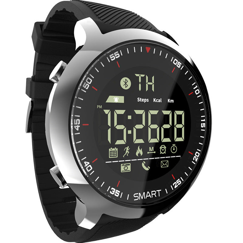 HKM-214035 Stylish MK18 Smart Watch Bracelet with TPU Wristband and Glass Screen
