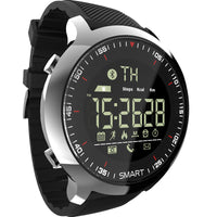 HKM-214035 Stylish MK18 Smart Watch Bracelet with TPU Wristband and Glass Screen