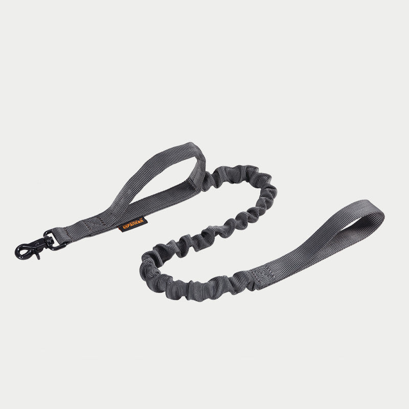 HKM-2140477 Heavy-Duty Leash for Large Dogs, Adjustable Collar, 85cm Tactical Rope, Suitable for German Shepherds and Retrievers