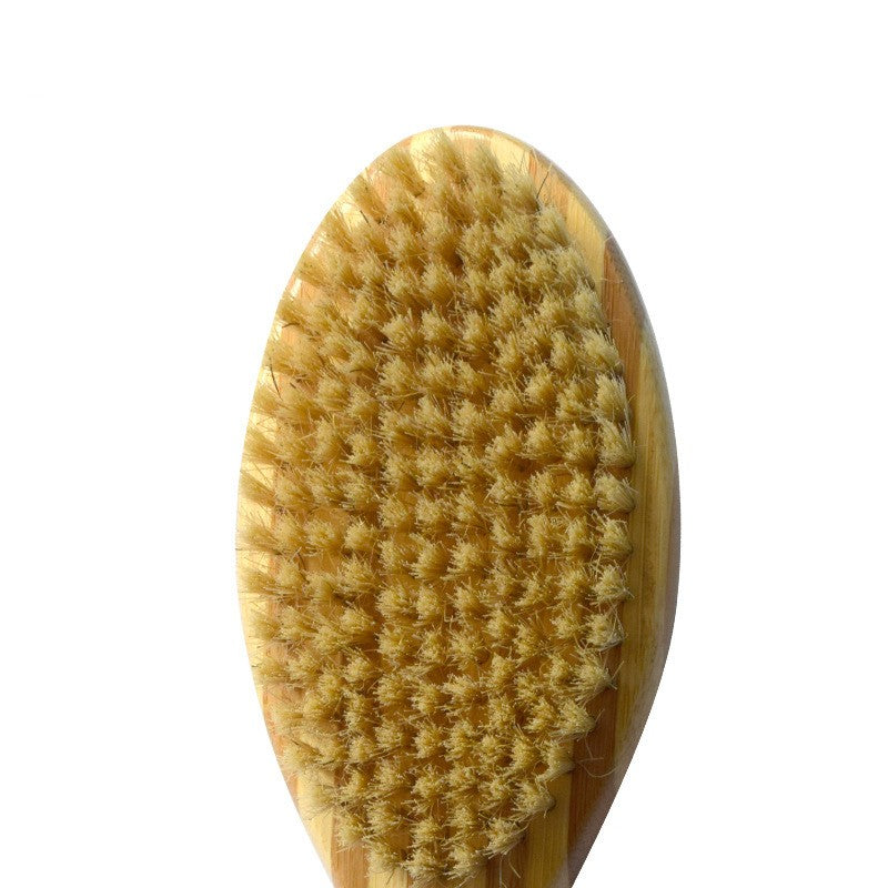 HKM-2142269 Bamboo Two-Sided Pig Hair Comb for Dogs and Cats - 235 x 70 x 60mm