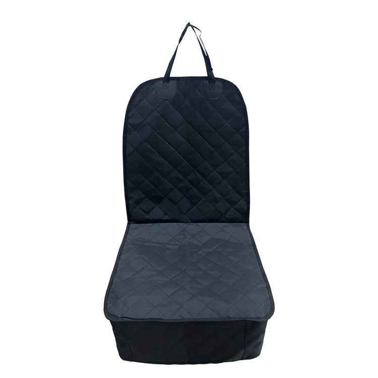 HKM-2142909 Quilted Cotton Front Seat Cover Protector for Pets - Waterproof Car Seat Cushion, Universal Fit