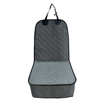 HKM-2142909 Quilted Cotton Front Seat Cover Protector for Pets - Waterproof Car Seat Cushion, Universal Fit