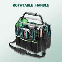HKM-214547 Custom Multi-Pocket Open Top Tool Storage Organizer Bag in Nylon