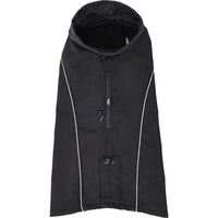 HKM-2146109 Outdoor Soft Shell Dog Jacket - Durable Polyester Fiber in Rock Brown, Blue, Black, Sizes XS-3XL