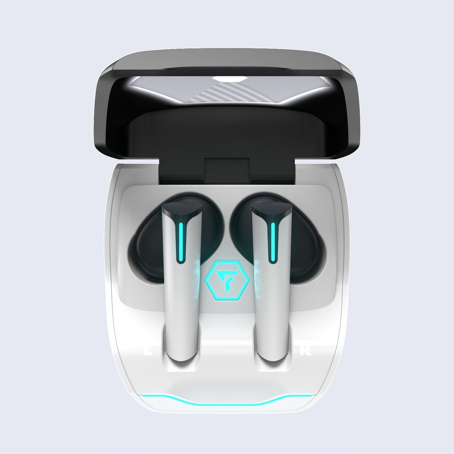 HKM-214867 Private Mode Wireless Gaming Bluetooth Headset with Stereo Sound and Voice Control