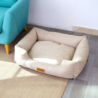 HKM-2150461 Khaki Dog Kennel with Warm Winter Mattress - Various Sizes Available