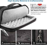 HKM-215059 Waterproof Crossbody Messenger Bag for Laptop and Notebook - Fits 13-14 Inch MacBook