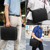 HKM-215059 Waterproof Crossbody Messenger Bag for Laptop and Notebook - Fits 13-14 Inch MacBook