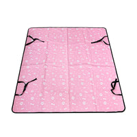 HKM-2151229 Water and Dirt Resistant Car Pet Mat for Rear Seat with Various Colors and Patterns