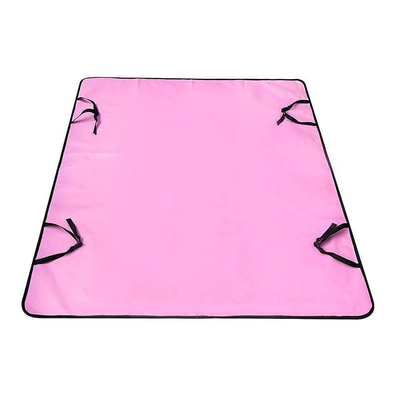 HKM-2151229 Water and Dirt Resistant Car Pet Mat for Rear Seat with Various Colors and Patterns