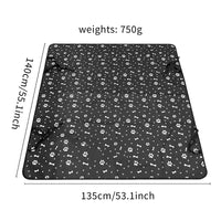 HKM-2151229 Water and Dirt Resistant Car Pet Mat for Rear Seat with Various Colors and Patterns